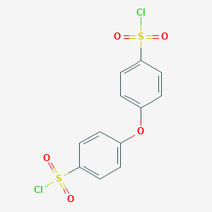 molecular formula C12H8Cl2O5S2 B086303 Bis(4-chlorosulfonylphenyl) ether CAS No. 121-63-1
