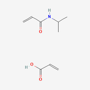 molecular formula C9H15NO3 B8630338 N-propan-2-ylprop-2-enamide;prop-2-enoic acid CAS No. 79042-19-6