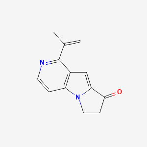 1-Isopropenyl-6,7-dihydro-8H-pyrido[3,4-b]pyrrolizin-8-one