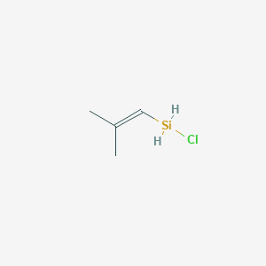 molecular formula C4H9ClSi B8630569 C4H9ClSi 