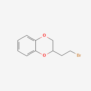 molecular formula C10H11BrO2 B8630681 EINECS 281-775-4 CAS No. 84030-05-7