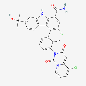 molecular formula C31H24Cl2N4O4 B8630978 BMS-986143 