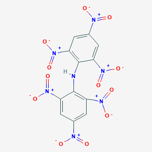 molecular formula C12H5N7O12 B086310 Dipicrylamine CAS No. 131-73-7