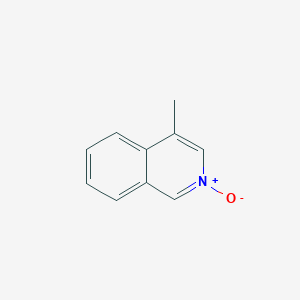 molecular formula C10H9NO B8631183 4-Methylisoquinoline 2-oxide 
