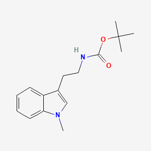 N-[2-(1-Methyl-1H-indole-3-yl)ethyl]carbamic acid tert-butyl ester