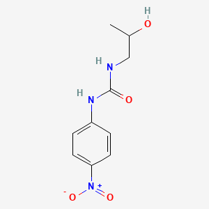 3-(2-Hydroxypropyl)-1-(4-nitrophenyl)urea