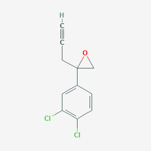 2-(3,4-Dichlorophenyl)-2-(prop-2-yn-1-yl)oxirane