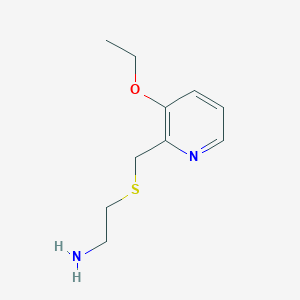 2-(2-Aminoethylthiomethyl)-3-ethoxypyridine