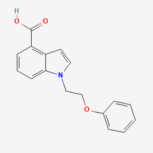 1-(2-Phenoxy-ethyl)-1H-indole-4-carboxylic acid