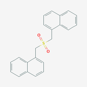 molecular formula C22H18O2S B8631398 Bis(1-naphthylmethyl) sulfone 