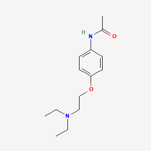N-[4-(2-Diethylaminoethoxy)phenyl]acetamide
