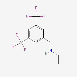 N-(3,5-bistrifluoromethylbenzyl)-N-ethylamine