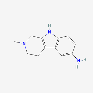 6-amino-2-methyl-2,3,4,9-tetrahydro-1H-beta-carboline