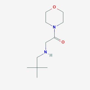 2-(2,2-Dimethyl-propylamino)-1-morpholin-4-yl-ethanone