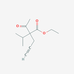 Ethyl 2-propargyl-2-isopropylacetoacetate