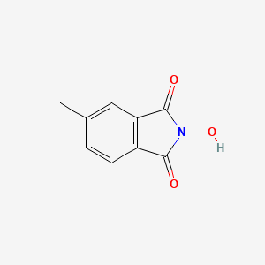 molecular formula C9H7NO3 B8631858 4-methyl-N-hydroxyphthalimide CAS No. 173962-59-9