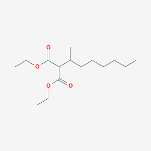 molecular formula C15H28O4 B8631885 Diethyl (octan-2-yl)propanedioate CAS No. 88663-22-3