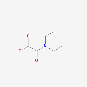 molecular formula C6H11F2NO B8631948 N,N-diethyl-2,2-difluoroacetamide CAS No. 686-11-3
