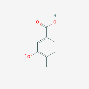 molecular formula C8H7O3- B8631956 3-Hydroxy-4-methyl-benzoate 