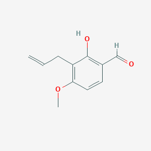 molecular formula C11H12O3 B8631963 3-Allyl-2-hydroxy-4-methoxybenzaldehyde 