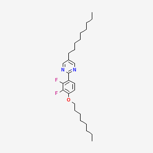 2-[2,3-Difluoro-4-(octyloxy)phenyl]-5-nonylpyrimidine