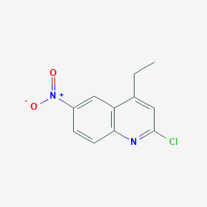 2-chloro-4-ethyl-6-nitroQuinoline