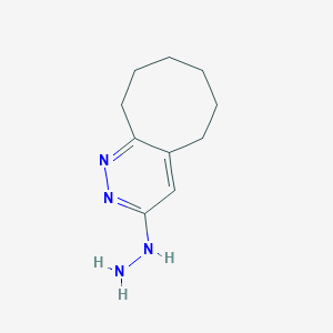 3-Hydrazino-5,6,7,8,9,10-hexahydrocyclooct[c]pyridazine