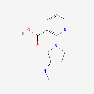 2-(3-Dimethylamino-pyrrolidin-1-yl)-nicotinic acid
