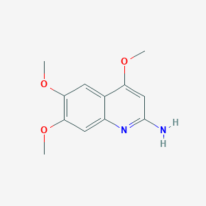 4,6,7-Trimethoxyquinolin-2-amine