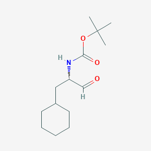 (S)-Tert-butyl 1-cyclohexyl-3-oxopropan-2-ylcarbamate