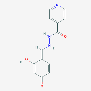 molecular formula C13H11N3O3 B086323 N'-(2,4-dihydroxybenzylidene)isonicotinohydrazide CAS No. 3477-69-8