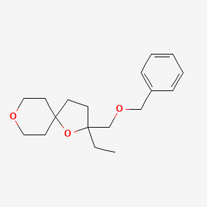 2-[(Benzyloxy)methyl]-2-ethyl-1,8-dioxaspiro[4.5]decane