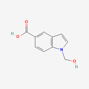 1-(Hydroxymethyl)-1H-indole-5-carboxylic acid