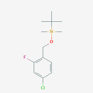 (4-Chloro-2-fluorobenzyloxy)(tert-butyl)dimethylsilane