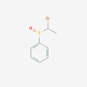 Benzene, [(1-bromoethyl)sulfinyl]-