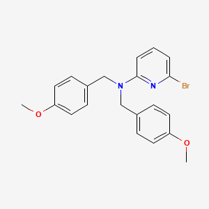 N,N-bis(4-methoxybenzyl)-6-bromopyridin-2-amine