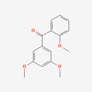(3,5-Dimethoxyphenyl)-(2-methoxyphenyl)methanone