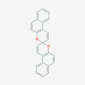 molecular formula C25H16O2 B086327 3,3'-Spirobi(3H-naphtho(2,1-b)pyran) CAS No. 178-10-9