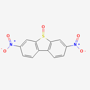 Dibenzothiophene, 3,7-dinitro-, 5-oxide