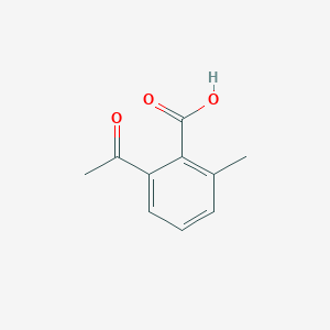 molecular formula C10H10O3 B8632879 2-Acetyl-6-methylbenzoic acid 