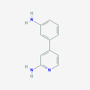 4-(3-Aminophenyl)pyridin-2-amine