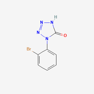 1-(2-Bromophenyl)-1,2-dihydro-5h-tetrazol-5-one