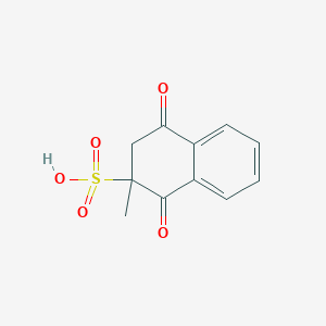 molecular formula C11H10O5S B086330 Menadione bisulfite CAS No. 130-36-9