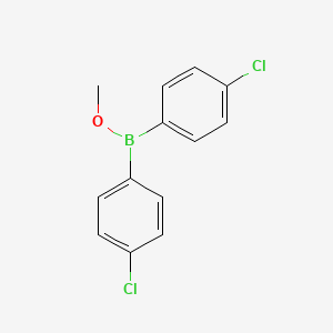 molecular formula C13H11BCl2O B8633071 Methyl di(p-chlorophenyl)borinate CAS No. 564483-61-0
