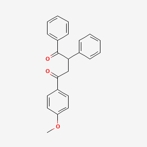 1,2-Diphenyl-4-(4-methoxyphenyl)butane-1,4-dione