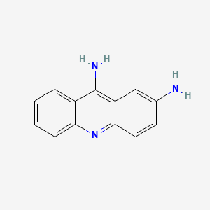 molecular formula C13H11N3 B8633251 2,9-Diaminoacridine CAS No. 23043-62-1