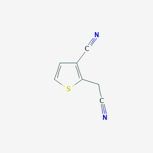 2-(Cyanomethyl)thiophene-3-carbonitrile