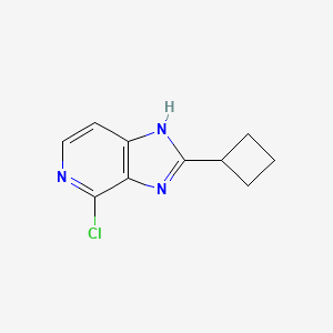 4-chloro-2-cyclobutyl-1H-imidazo[4,5-c]pyridine