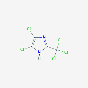 4,5-Dichloro-2-(trichloromethyl)-1H-imidazole