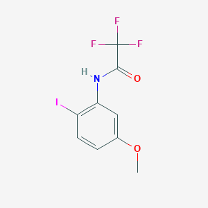 2,2,2-Trifluoro-N-(2-iodo-5-methoxy-phenyl)-acetamide